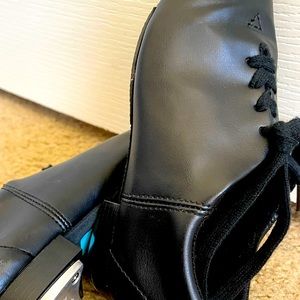 Capezio  tap dancing baby shoes.